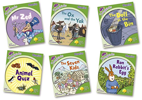 Oxford Reading Tree: Level 2: More Songbirds Phonics Pack (6 books, 1 of each title) (Pack)牛津阅读树拼读系列2级别套装2