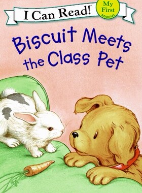 【外图原版】进口英文 绘本 Biscuit Meets the Class Pet（MY FIRST) 饼干遇到宠物 I CAN READ系列