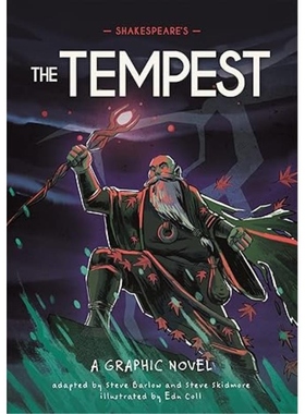 现货 英文原版 莎士比亚的《暴风雨》（图像小说系列） Shakespeares The Tempest: A Grap