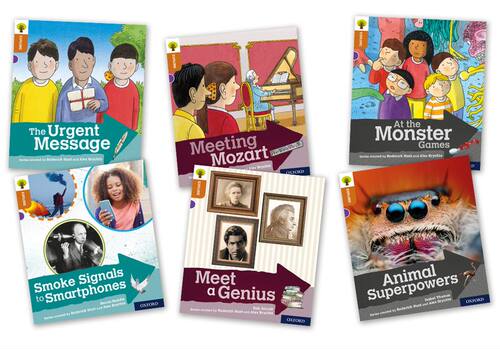 现货【英文原版】第八阶段 Oxford Reading Tree Explore with Biff, Chip and Kipper: Oxford Level 8: Mixed Pack of 6