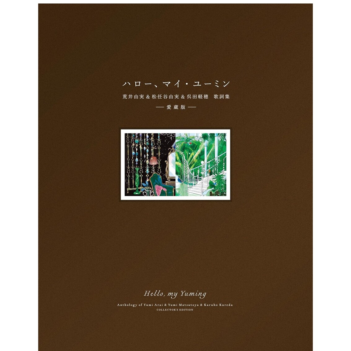 预售 日文原版 ハロー、マイ・ユーミン 爱蔵版 你好,My Yuming 爱藏版 / 荒井由実&松任谷由実&呉田軽穂 ポプラ社