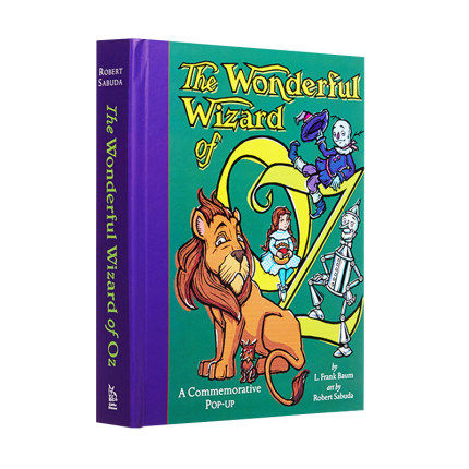 现货 英文原版 绿野仙踪3D立体书 The Wonderful Wizard Of OZ 儿童节礼物pop up立体书趣味英语童话故事绘本图画书