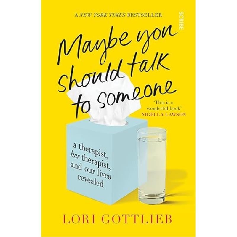 现货 英文原版 也许你应该找个人聊聊 Maybe You Should Talk to Someone / Lori Gottlieb 心理学