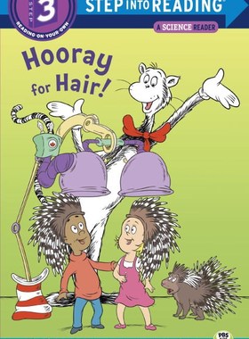 【外图原版】进口英文 Hooray for Hair! (STEP 3) 为头发欢呼！ Step Into Reading
