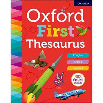现货【英文原版】Oxford First Thesaurus牛津英语近义词图解字典精装英文原版词典英语学习工具书 初级插图字典 家庭词典英英字典