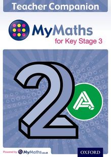 现货 Key MyMaths 进口英文 牛津教材原版 for 关键阶段3 外图原版 Stage Teacher Companion 数学教师用书2a