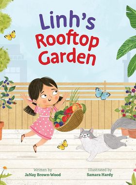 现货 英文原版 Linh's Rooftop Garden 林的屋顶花园