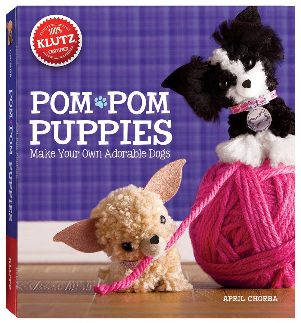 现货 英文原版 进口手工书 做一只属于你的小狗 Pom Pom Puppies: Make Your Own Adorable Dogs （手工/活动书）庞波姆小狗