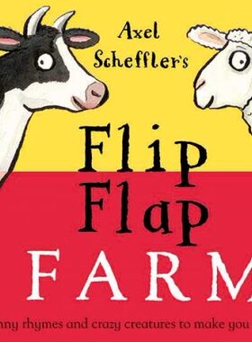 现货【外图原版】进口英文 Axel Scheffler's Flip Flap Farm (翻翻书) 阿克塞尔·谢夫勒的农场 纸板书 少儿轻松学习