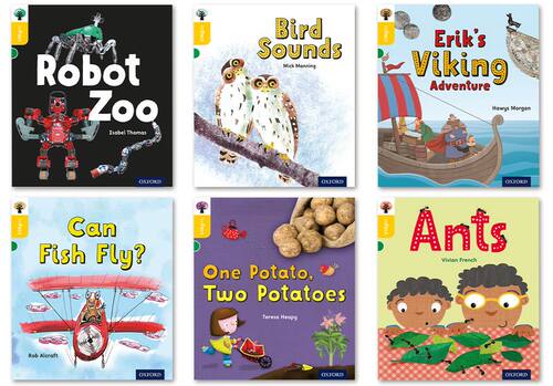 【外图原版】进口英文 Oxford Reading Tree inFact: Oxford Level 5: Mixed Pack of 6