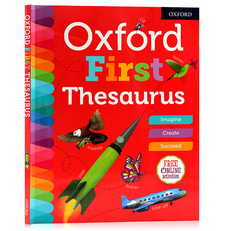 【外图原版】进口英文 牛津儿童近义词图解字典 英文原版 Oxford First Thesaurus 英英字典 工具书 单词学习