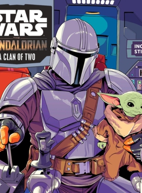 预售【外图原版】星球大战 英文原版 Star Wars: The Mandalorian: A Clan of Two 星球大战：曼达洛人 《曼达洛人》青少年小说