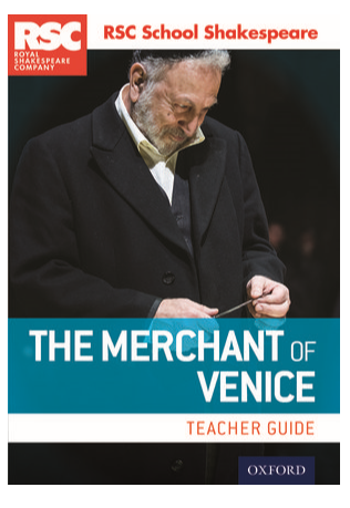 现货【英文原版】RSC School Shakespeare: The Merchant of Venice Teacher Guide 牛津教材 莎士比亚 威尼斯商人教师资源包