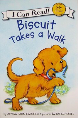 【外图原版】进口英文绘本 Biscuit Takes a Walk（MY FIRST) 饼干去散步 I CAN READ系列 饼干狗系列