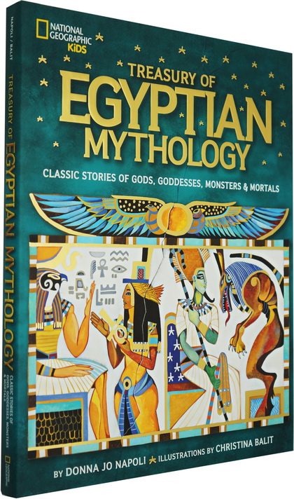 【外图原版】进口英文 treasury of egyptian mythology 埃及神话故事