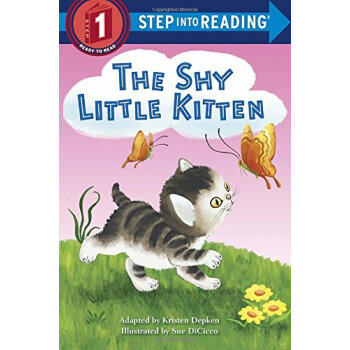 【外图原版】进口英文 THE SHY LITTLE KITTEN(STEP 1) 害羞的小猫