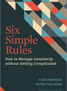 现货【外图英文原版】哈佛商业评论 Six simple rules how to manage complexity without getting complicated /