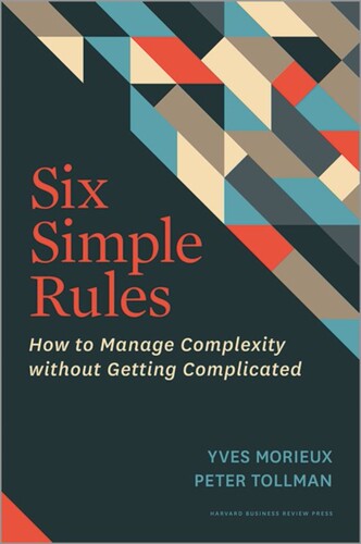 预售【外图英文原版】哈佛商业评论 Six simple rules how to manage complexity without getting complicated /
