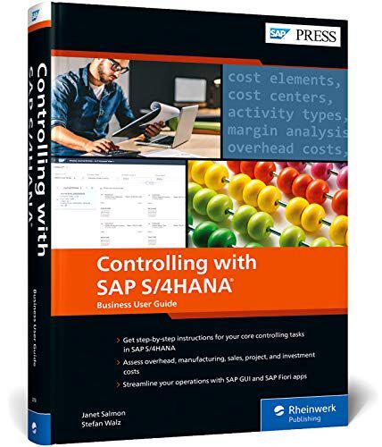 预售【外图英文原版】Controlling with SAP S/4HANA 使用SAP S/4HANA进行控制：商业用户指南