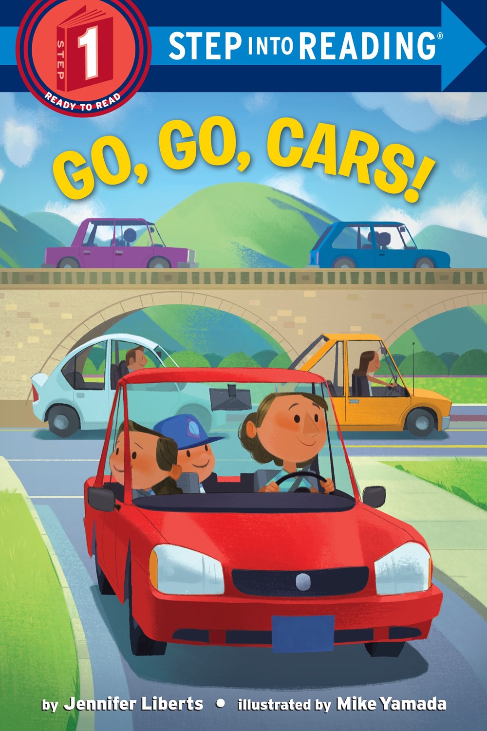 预售【英文原版】GO, GO, CARS! (STEP 1) 走吧,汽车!分级阅读 英文阅读 儿童启蒙绘本阅读