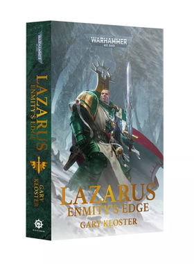 现货 英文原版 拉撒路：仇恨边缘（战锤40,000） Lazarus: Enmity's Edge / Games Workshop 英文小说