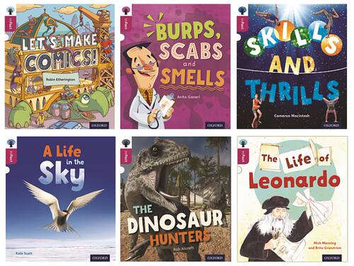 【外图原版】进口英文 Oxford Reading Tree inFact: Level 10. Mixed Pack of 6 (PACK)