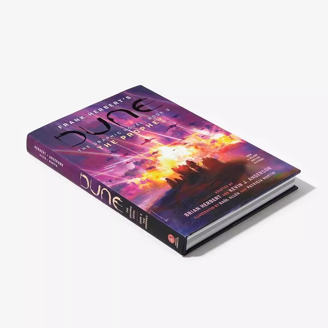现货 外图英文漫画 沙丘：漫画小说 卷3：先知  精装全彩 DUNE: The Graphic Novel, Book 3: The Prophet