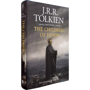 Children 托尔金中洲三大传说之一 英文原版 魔戒指环王霍比特人作者 Tolkien The 预售 Hurin胡林儿女们手绘封面插图J.