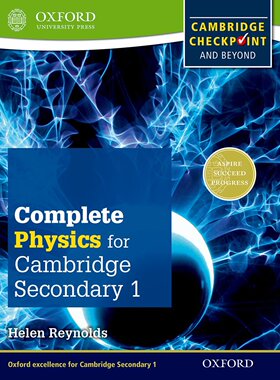 现货【牛津教材原版】Complete Science for Cambridge Lower Secondary: Physics Student Book剑桥初中理科：物理学生用书