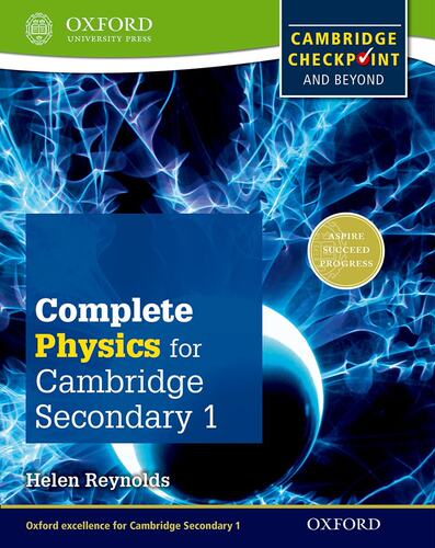 现货【牛津教材原版】Complete Science for Cambridge Lower Secondary: Physics Student Book剑桥初中理科：物理学生用书