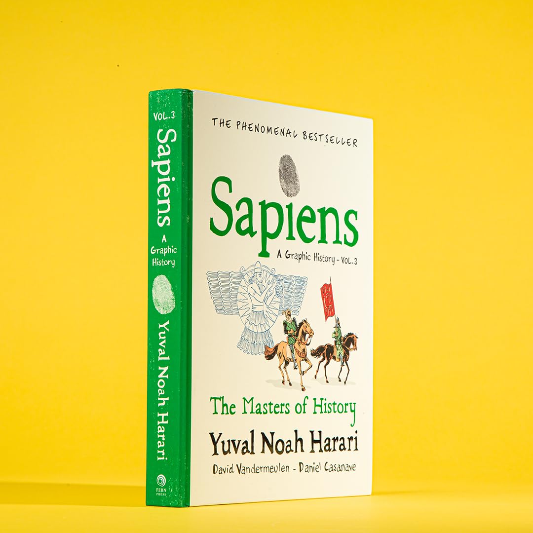 预售 英文原版 人类简史第三部:智人之上 (漫画版)精装 Sapiens A Graphic History  Volume 3 世界通史Harari 尤瓦尔·赫拉利