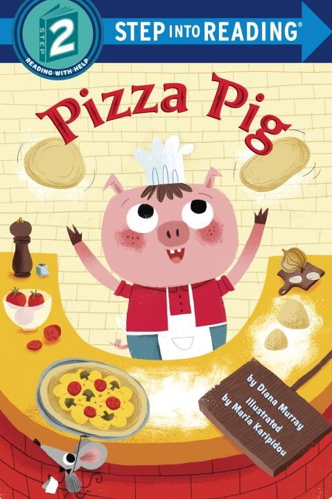 【外图原版】进口英文 pizza pig (step 2) 比萨猪 step into reading