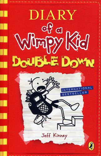 现货 【外图原版】进口英文 Diary of a Wimpy Kid: Double Down (Book 11)小屁孩日记11