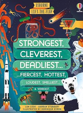 现货 英文原版 Lift-the-Flap: Strongest, Cleverest, Deadliest