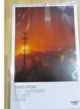 现货 英文原版  【签名版】TODD HIDO-Two Thousand Twenty Three（摄影日历）