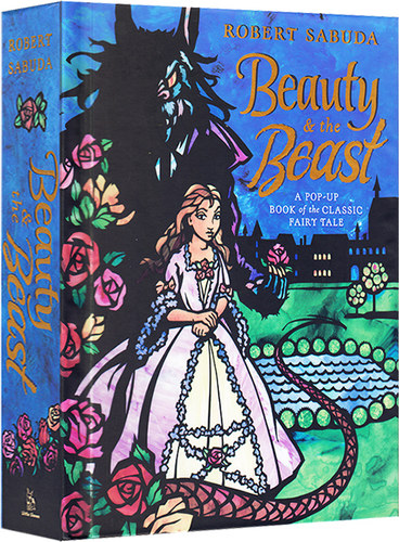 预售 英文原版（立体书）美女与野兽 儿童绘本 Beauty & the Beast: A Pop-Up Book of the Classic Fairy Tale