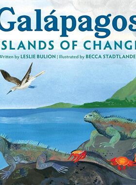 现货 英文原版 Galápagos: Islands of Change 加拉帕戈斯：变革之岛