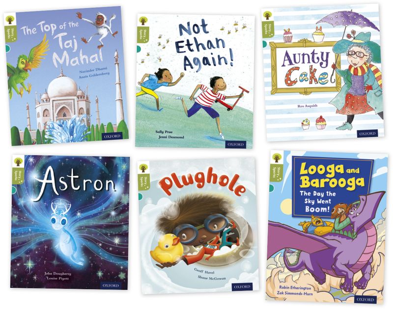 【外图原版】进口英文 Oxford Reading Tree Story Sparks: Oxford Level 7. Mixed Pack of 6 (PACK)