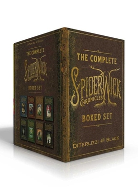 现货 英文原版 奇幻精灵事件簿8本盒装 The Complete Spiderwick Chronicles Boxed Set 盒装