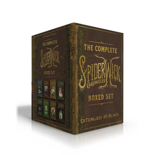 现货 英文原版 奇幻精灵事件簿8本盒装 The Complete Spiderwick Chronicles Boxed Set 盒装