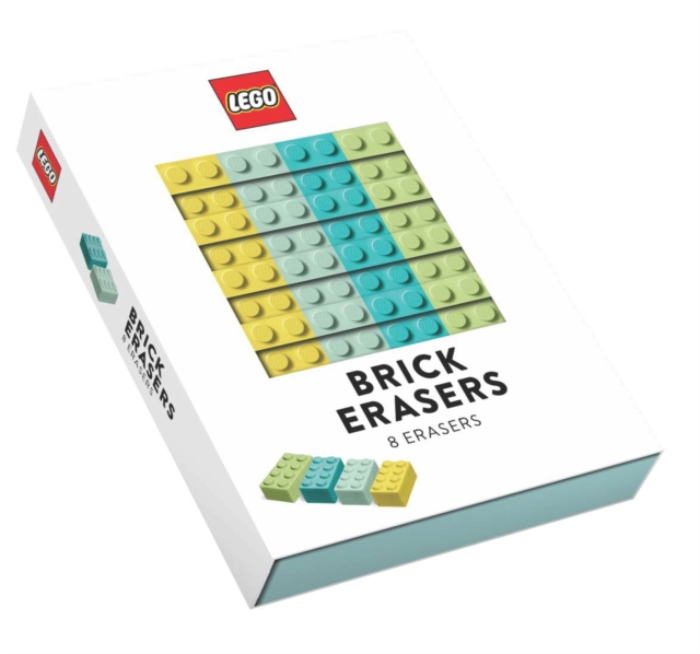 预售【外图原版】LEGO 乐高 积木 砖橡皮擦 趣味礼品 英文原版 LEGO Brick Erasers