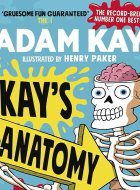 预售 英文原版   Kay’s Anatomy:A Complete (and Completely   /  Puffin