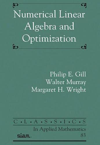 预售【外图英文原版】Numerical Linear Algebra and Optimization 数值线性代数与优化
