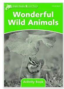 【外图原版】进口英文 dolphins 3 wonderful wild animals ab企鹅