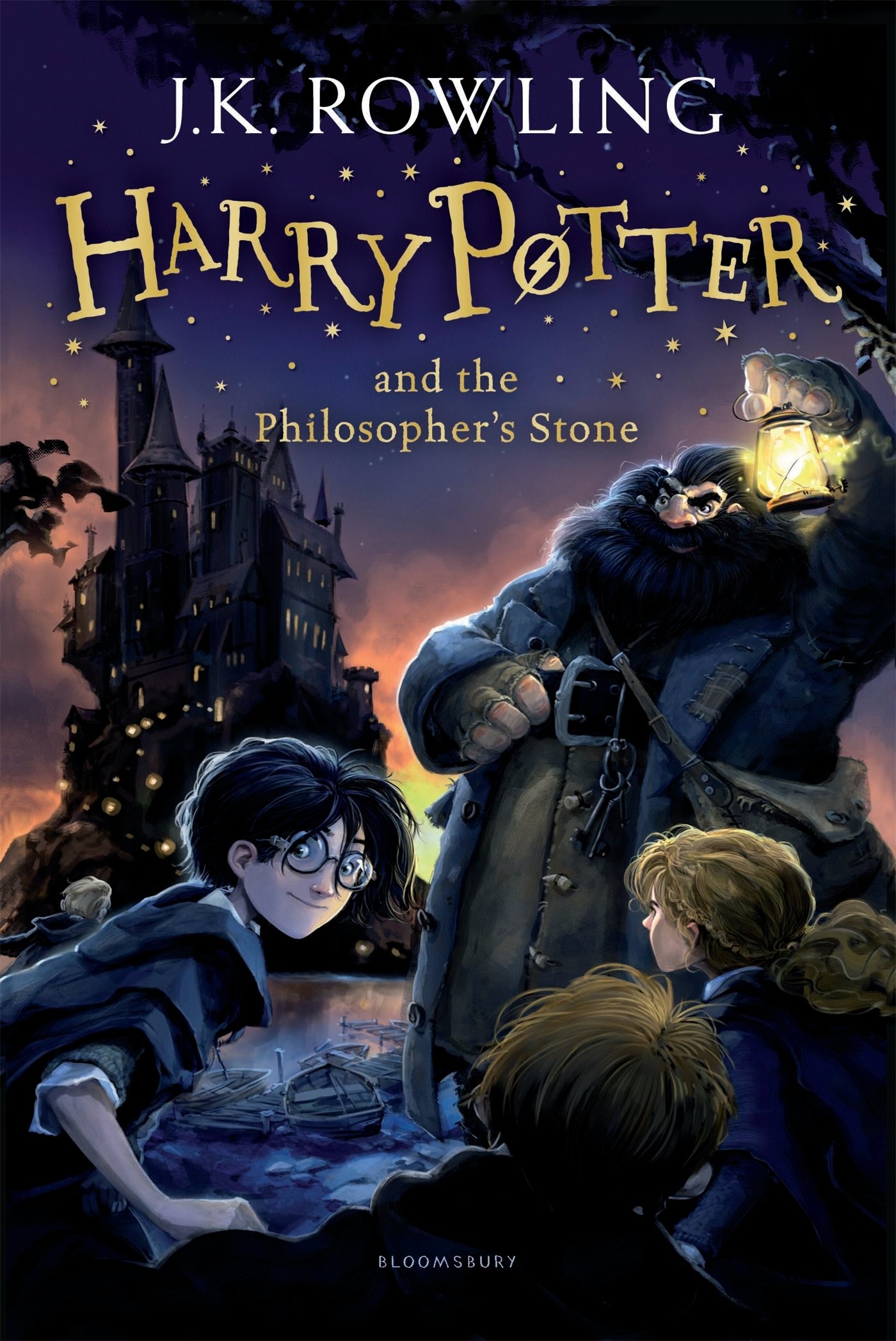 预售 英文原版 哈利·波特与魔法石 1 儿童版封面 平装 Harry Potter and the Philosopher‘s Stone 1