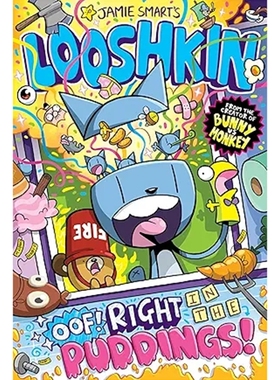 预售 英文原版 卢什金：噢！就在布丁里！ Looshkin: Oof! Right in the Puddings! / Jamie Smart