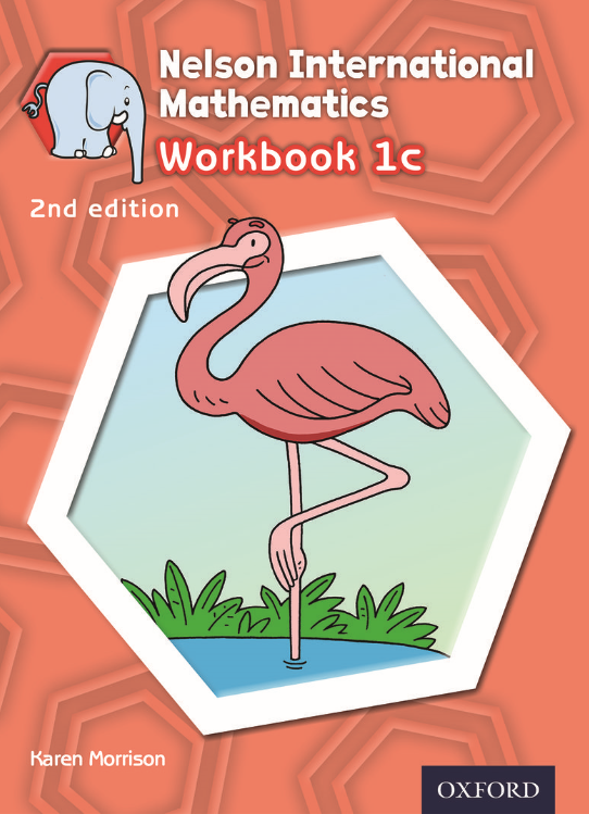 外图原版 牛津教材Nelson International Mathematics: Stage 1: Age 5-6 Workbook 1c 2nd edition 尼尔森国际小学数学 练习册1c