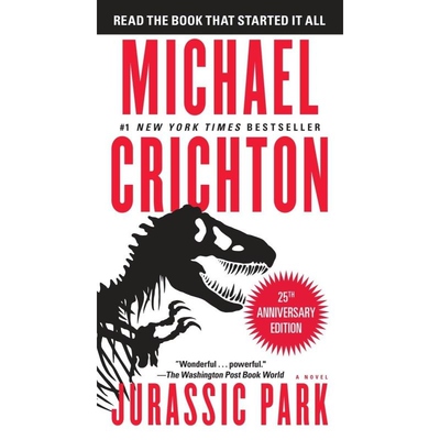 预售 英文原版 Jurassic Park 侏罗纪公园 经典电影原着小说 Michael Crichton 迈克尔 克
