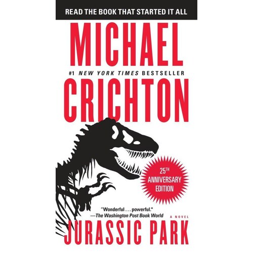 预售 英文原版 Jurassic Park 侏罗纪公园 经典电影原着小说 Michael Crichton 迈克尔 克