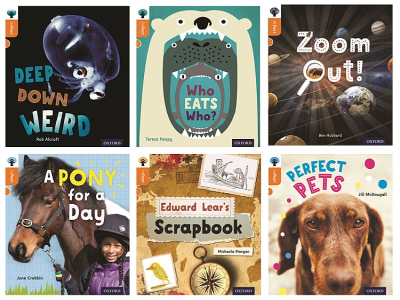 【外图原版】进口英文 Oxford Reading Tree inFact: Level 6. Mixed Pack of 6 (PACK)